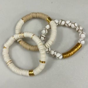 Set of 3 handmade bracelets